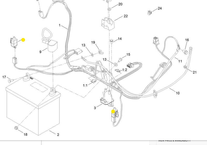 Toro OEM Safety Interlock Switch 110-6765, fits Toro Timecutter, Titan, and most Z Master series