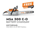 STIHL MSA 300 18" Battery Chainsaw