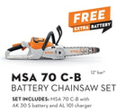 STIHL MSA 70 C-B BATTERY CHAINSAW