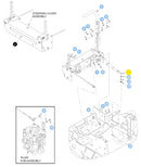 Hustler OEM 603192 Steering Damper Fits Hustler Super Z, Super Z HD and Super 104 Models.