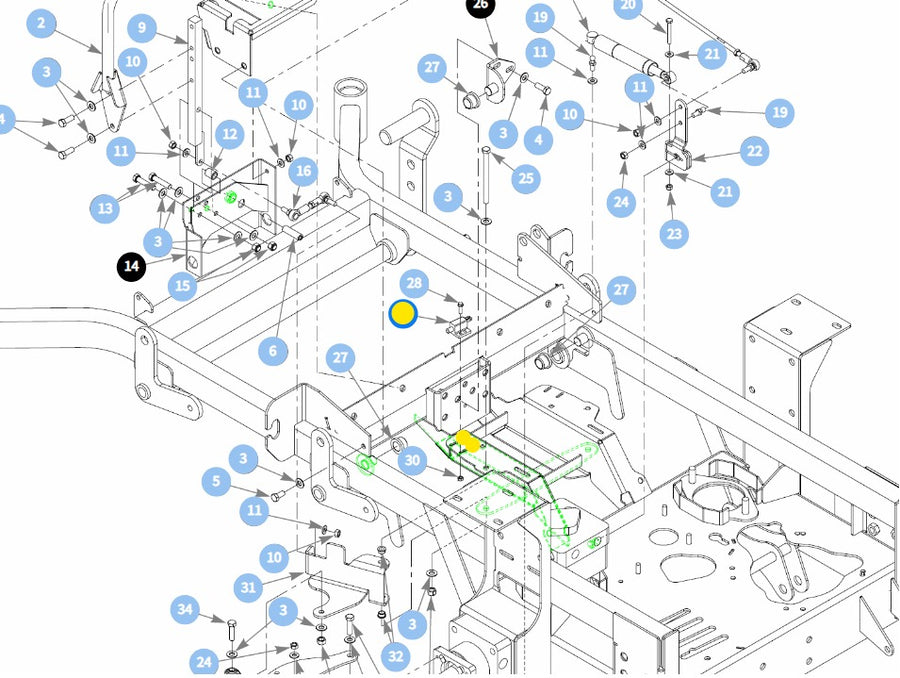NOAページ EdgeX™ Orange Gator Crusader - 11.5