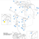 Hustler OEM Push Button Safety Switch 781211 Fits Current Hustler Surfer PRO and Older Raptor, FasTrak, Z, Super Z, Super Z HD and Z Diesel Models