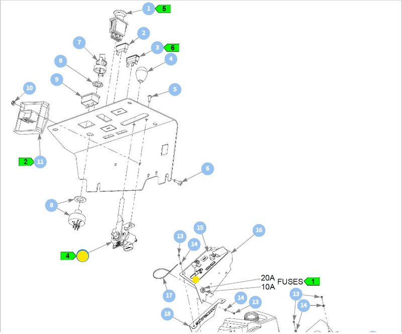 Hustler OEM 606592P Electronic Throttle Control Assembly Fits Hustler EFI Sit-On X-ONE, X-RIDE, Super Z, Super Z HD and Super 104 Models.