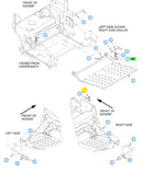 Hustler OEM 602538 Plunger Style Safety Switch Fits Raptor Flip-Up, Surfer PRO, Super S, Super SF, Super 88 and Super 104 Models.