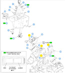 Hustler OEM 608598 Hex Insert Bolt Fits Hustler FasTrak, X-ONE, X-RIDE, Super Z, Super Z HD and Super 104 Models.