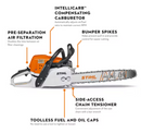 STIHL MS 391 20" Chainsaw