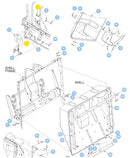 Hustler OEM 781567 Nylon Lock Nut Fits all Hustler Mowers.