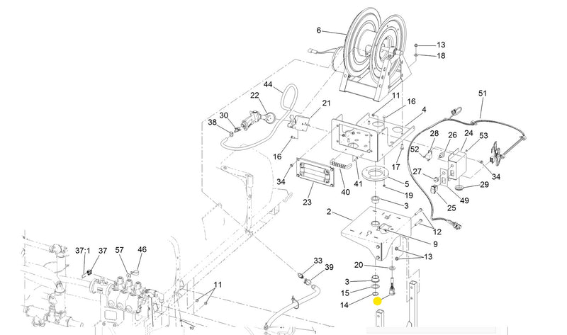 Toro OEM Roll Bar Spring Pin 116-0104 for Titan HD, Z Master 2000, 3000, 5000, 6000, and 7500 series ROP'S