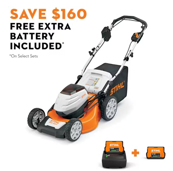 Stihl RMA 460 Battery Lawnmower - AK System