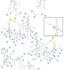 Hustler OEM 781708 Hex Head Anti-scalp Wheel Bolt Fits Current Hustler Dash, Raptor, Surfer PRO Models and Older Mower Decks/Models (XR7 and Others).