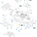 Hustler OEM 602338 Carriage Bolt Fits Hustler Trimstar, Raptor SDX/XDX, FasTrak, Super S, Super SF, Super 88, X-ONE, X-RIDE, Super Z, Super Z HD, Z Diesel Models.