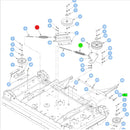 Hustler OEM 781302 Spring Fits FasTrak, X-ONE, X-RIDE, Super Z, Super Z HD, Super DZ, Super SF, Super 88, Super 104 and Super S.