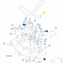 Hustler OEM 781310 Mower Deck Belt Fits 2000 - 2004 Hustler ATZ and Super Z Models with a 60" XR7 Mower Deck.