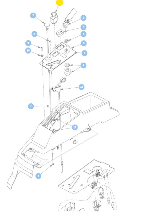 Hustler OEM Universal PTO Switches 776476P Fits ALL Hustler Mower Models