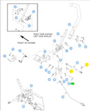 Hustler OEM 781922 Ball Stud Steering Damper Fastener Fits a Wide Range of Hustler Equipment.