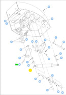 Hustler OEM 788349 Steering Damper Fits Hustler Trimstar Models.
