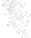 Hustler OEM 788349 Steering Damper Fits Hustler Trimstar Models.