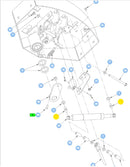 Hustler OEM 781922 Ball Stud Steering Damper Fastener Fits a Wide Range of Hustler Equipment.