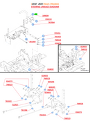 Hustler OEM 604296P Left-Side Steering Box (Left - Right as You Sit on the Operator Seat) Fits Super Z (2013 - 2017 Models), Super Z HD (2013 - 2017 Models), Diesel Z (All Models), Super 104 (2018 - 2022 Models).