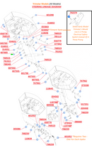 Hustler OEM 110639 Left and Right Hydraulic Drive Bell Crank Fits Hustler OEM Trimstar Models.