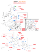 Hustler OEM 604296P Left-Side Steering Box (Left - Right as You Sit on the Operator Seat) Fits Super Z (2013 - 2017 Models), Super Z HD (2013 - 2017 Models), Diesel Z (All Models), Super 104 (2018 - 2022 Models).