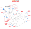 Hustler OEM 127569-1 Cable Mount Bracket Fits Hustler Surfer Pro Models.