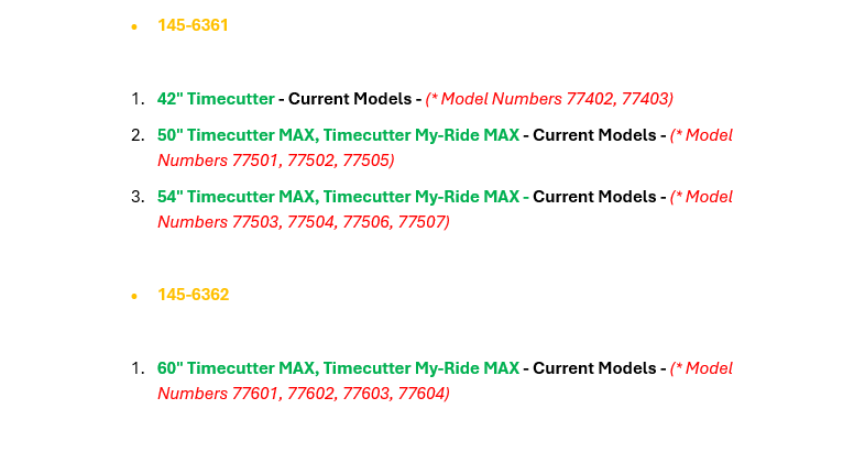 Toro OEM 140-2700 Cogged Hydraulic Drive Belt Fits Toro Late Model 60" Timecutter Standard and My-Ride (Models 75760, 75762, 75763).