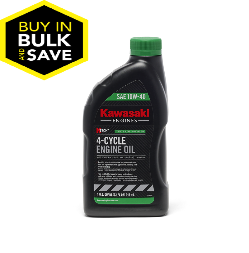 Kawasaki 4-Cycle 10W-40 Small Engine Oil 99969-6296