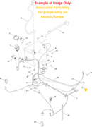 Toro OEM 139-2619 Starter Flange Nut Fits Select Toro Timecutter and Titan Models with Toro Engines.