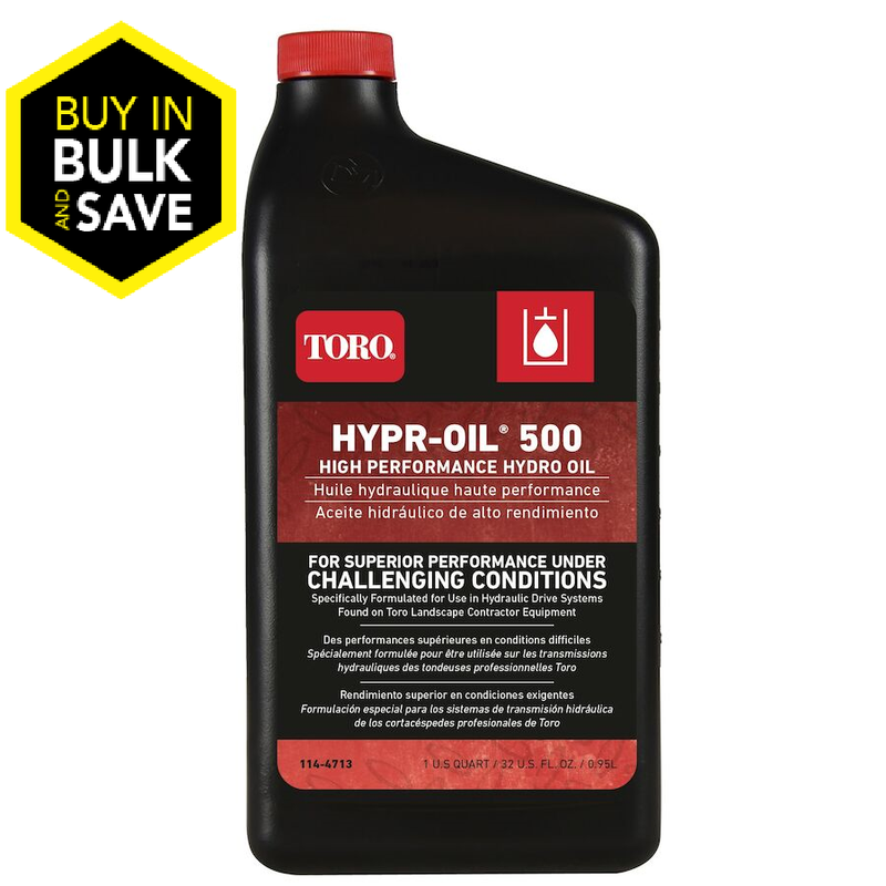 Toro OEM Hydro Oil Hypr-Oil 500 Quart 114-4713