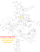 Toro OEM 138-7270 Mower Deck Belt Guard Fits Toro Select 32", 34", 38", 42", 44", 50", 54" Timecutter Models - Including Current Timecutter MAX Models.