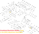 Toro OEM 138-7201 Step Spacer Fits Select Late Timecutter HD Models - Current/Late PROLINE Models - Current Grandstand Revolution Models.