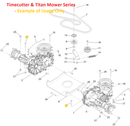 Toro OEM 120-9738 Bolt/Sheer Bolt (5/16 x 2 1/4 - 18 GR5) Fits Select Toro Snow Thrower, Power Max, Power Max HD and Power TRX Snowblower Models, Multi-Force Snowblower Models, Power Broom Models, Toro Timecutter and Titan Mower Models - Many More...