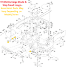 Toro OEM 139-1702 Carriage Bolt Fits Select Toro Recycler, Timemaster, Timecutter and Titan Series.