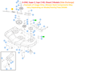 Hustler OEM 781302 Spring Fits FasTrak, X-ONE, X-RIDE, Super Z, Super Z HD, ATZ, Diesel Z, Super SF, Super 88, Super 104 and Super S.