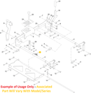 Toro OEM 138-7206 Tensioner Spring Fits Toro Current Timecutter MAX - Select Late Timecutter HD - Late Titan X, XS, 4800, 5400, 6000, Standard, My-Ride (Tube Framing) - Current Titan Models (I-Beam Framing).