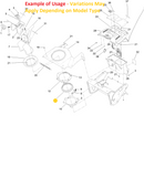 Toro OEM 108-4922 Snowblower Chute Detent Ring Fits Select Quick Clear, Power Clear and E-Power Clear Snowblower Models.