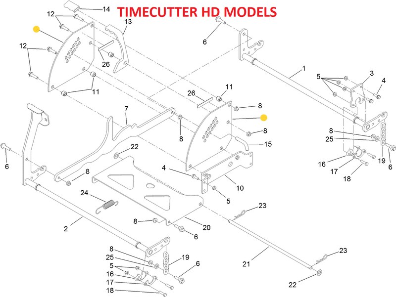 Toro OEM 127-3389-03 Lift Plate or Height of Cut Selection Plate Fits