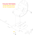 Toro OEM 1-603716 Flat Washer Fits Current Timecutter MAX, Late Timecutter MX, and Older Walkbehind Models.