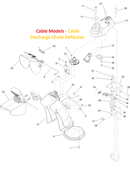 Toro OEM 133-5590 Snowblower Deflector (Plastic) Fits Select Power Max Snowblower Models.