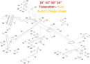 Toro OEM 139-2590 Carriage Bolt Fits Toro Current/Late - 34", 42", 50", 54" and 60" Timecutter Models (Models Cast Aluminum Axle's) and More....