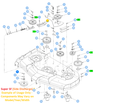 Hustler OEM 601619 KIT UHMW Slide Rail and Hardware Kit Fits Select X-ONE, Diesel Z (Rear Discharge), 2011 - Current Super Z, Super Z HD, Super 104, Super 88, ATZ Models (Rear Discharge Only) - Super S and Super SF Models (Side Discharge Only).