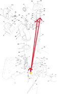 Toro OEM 139-9903 Snowblower Chute Release Cable Fits Select Standard Power MAX HD & Power TRX Snowblower Models (Metal Chute).