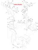 Toro OEM 133-5591 Snowblower Deflector (Plastic) Fits Select Snow Max, E-Snow Max and Snow Master Snowblower Models.