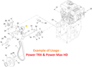 Toro OEM 136-6531 Snowblower Flat Idler Pulley Fits Select Power Max HD, Power TRX and Multi-Force (Attachment) Snowblower Models. TORO DEALER
