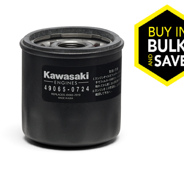 Kawasaki 49065-0734, 49065-0724, 49065-7010 OEM Engine Oil Filter for
