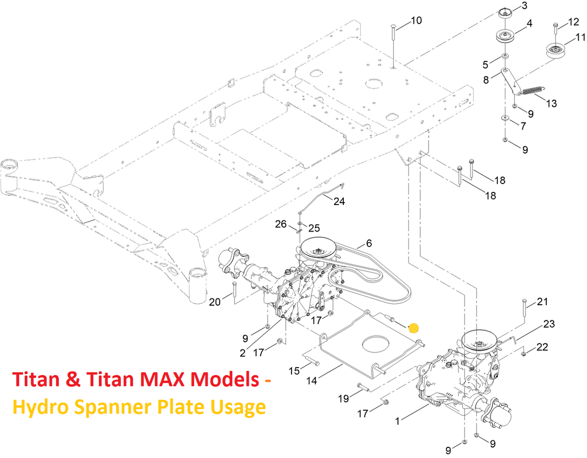 Toro OEM 136-8684 Hex Head Bolt Fits Toro Power Clear and Powerlite Sn