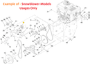 Toro OEM 3-4244 Flat Idler Pulley Commonly Fits Select Toro Snowblower Models (Auger and Traction Drive Belt) and a Wide Range of other Series, Models and Usages. TORO DEALER