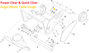 Toro OEM 139-3565 Cable Guide Fits Toro Select 21" Power Clear and Quick Clear Models - 28", 32" Power TRX Snowblower Models.