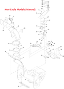 Toro OEM 133-5591 Snowblower Deflector (Plastic) Fits Select Snow Max, E-Snow Max and Snow Master Snowblower Models.